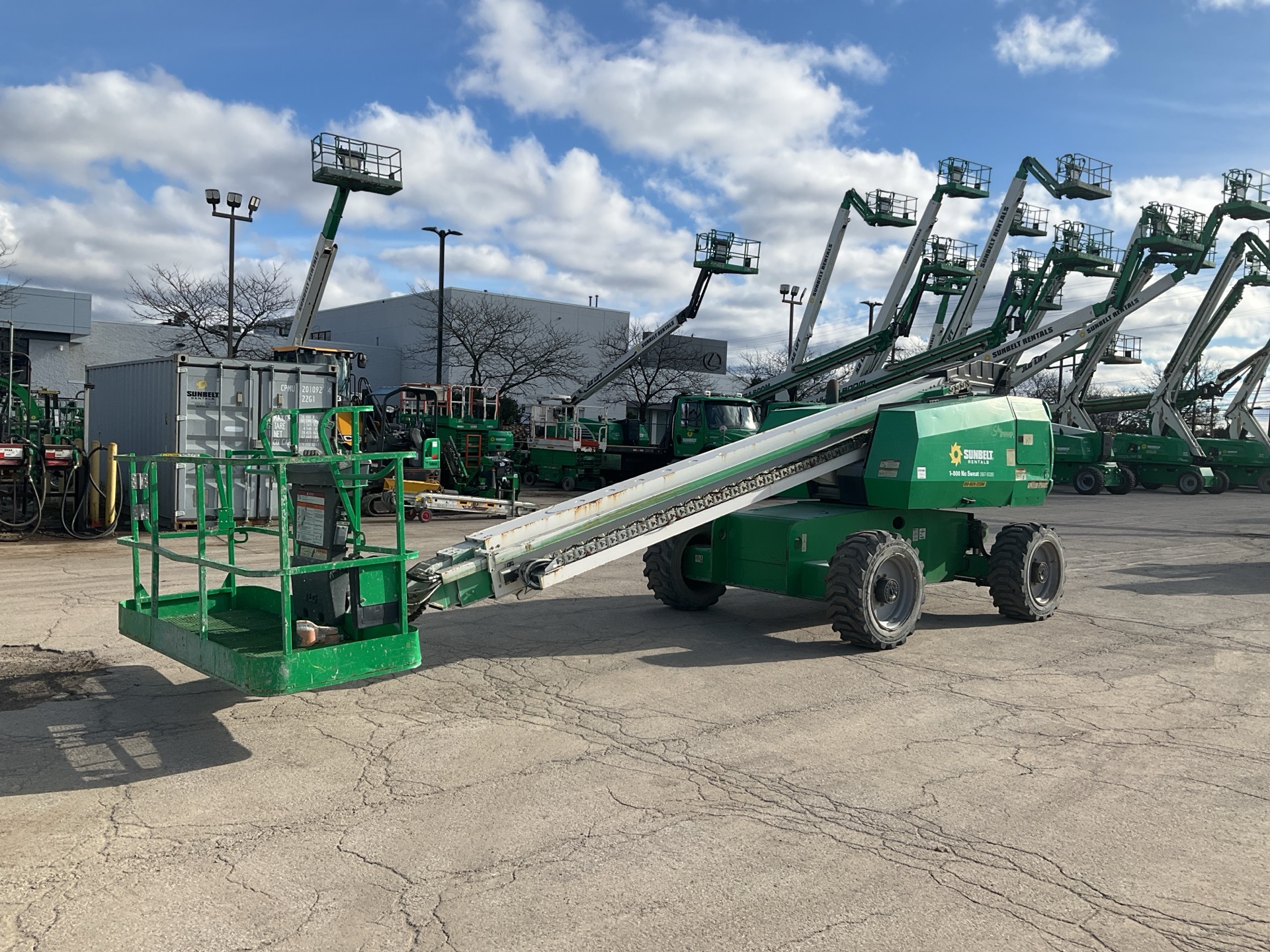 2015 JLG 600S 4WD Diesel Telescopic Boom Lift