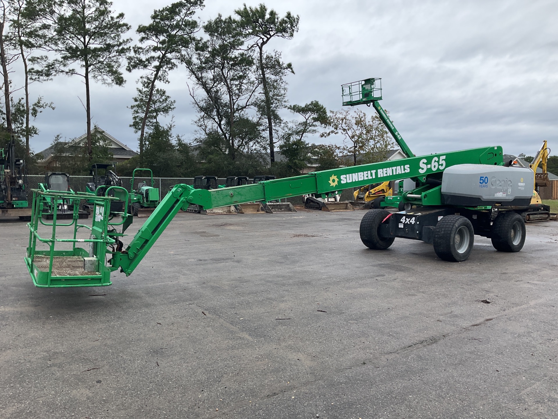 2016 Genie S-65 4WD Telescopic Boom Lift