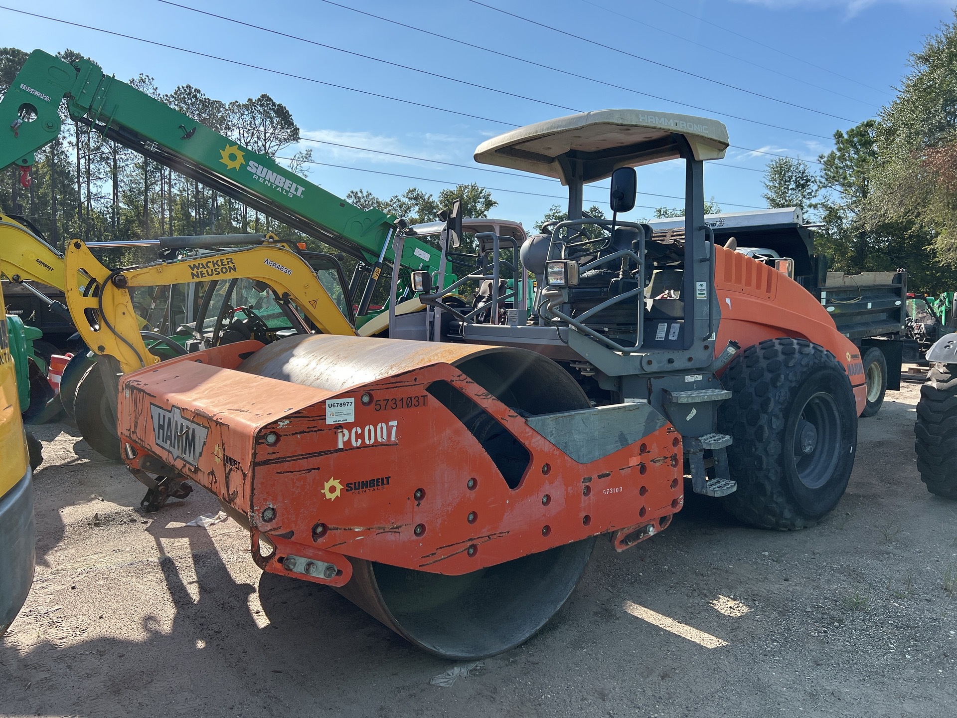 2013 Hamm H11I Smooth Drum Compactor