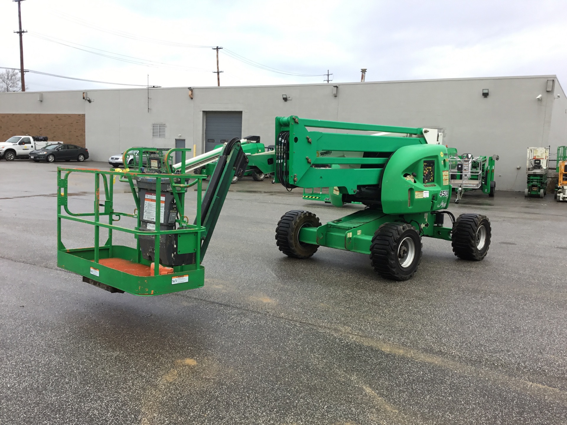 2013 JLG 450AJ Series ll 4WD Dual Fuel Articulating Boom Lift