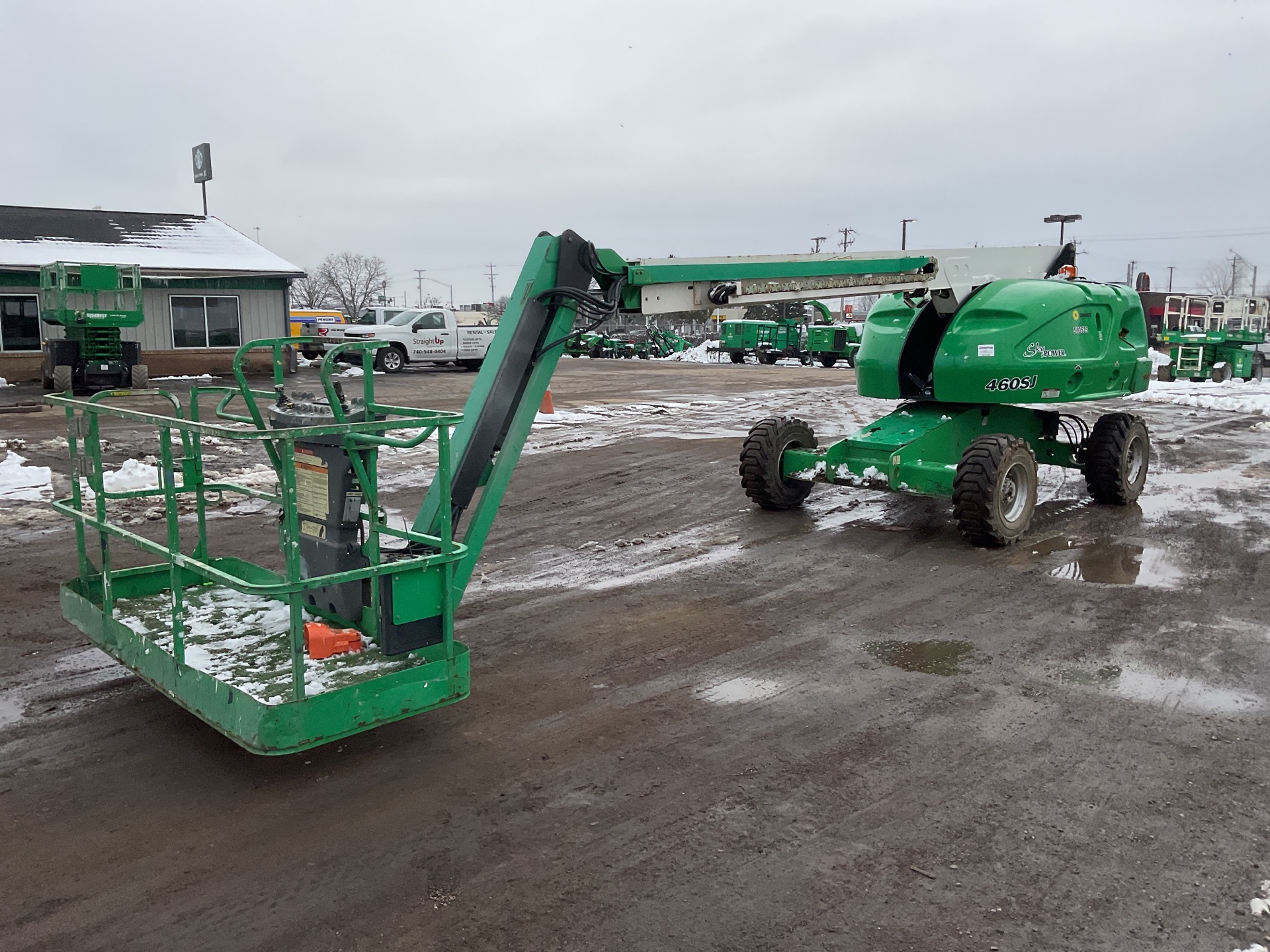 2013 JLG 460SJ 4WD Diesel Telescopic Boom Lift