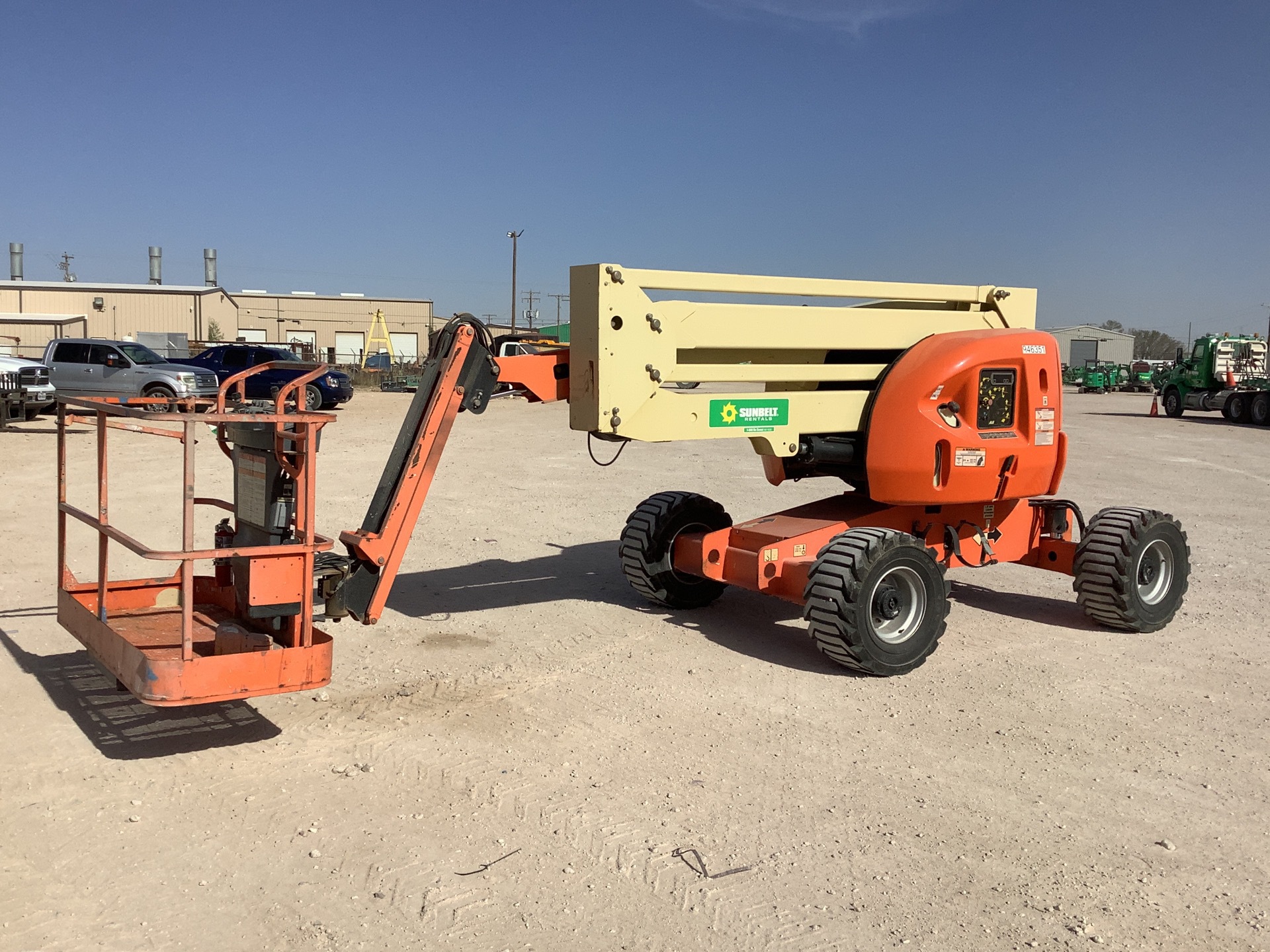 2014 JLG 450AJ 4WD Dual Fuel Articulating Boom Lift