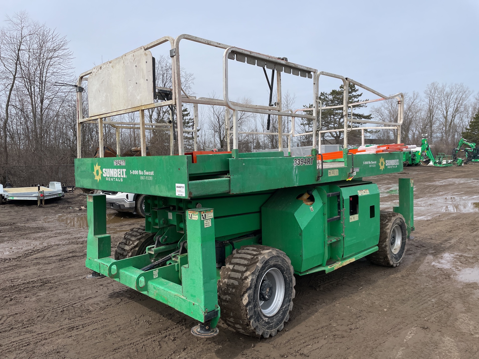 2015 JLG 3394 RT Diesel Scissor Lift