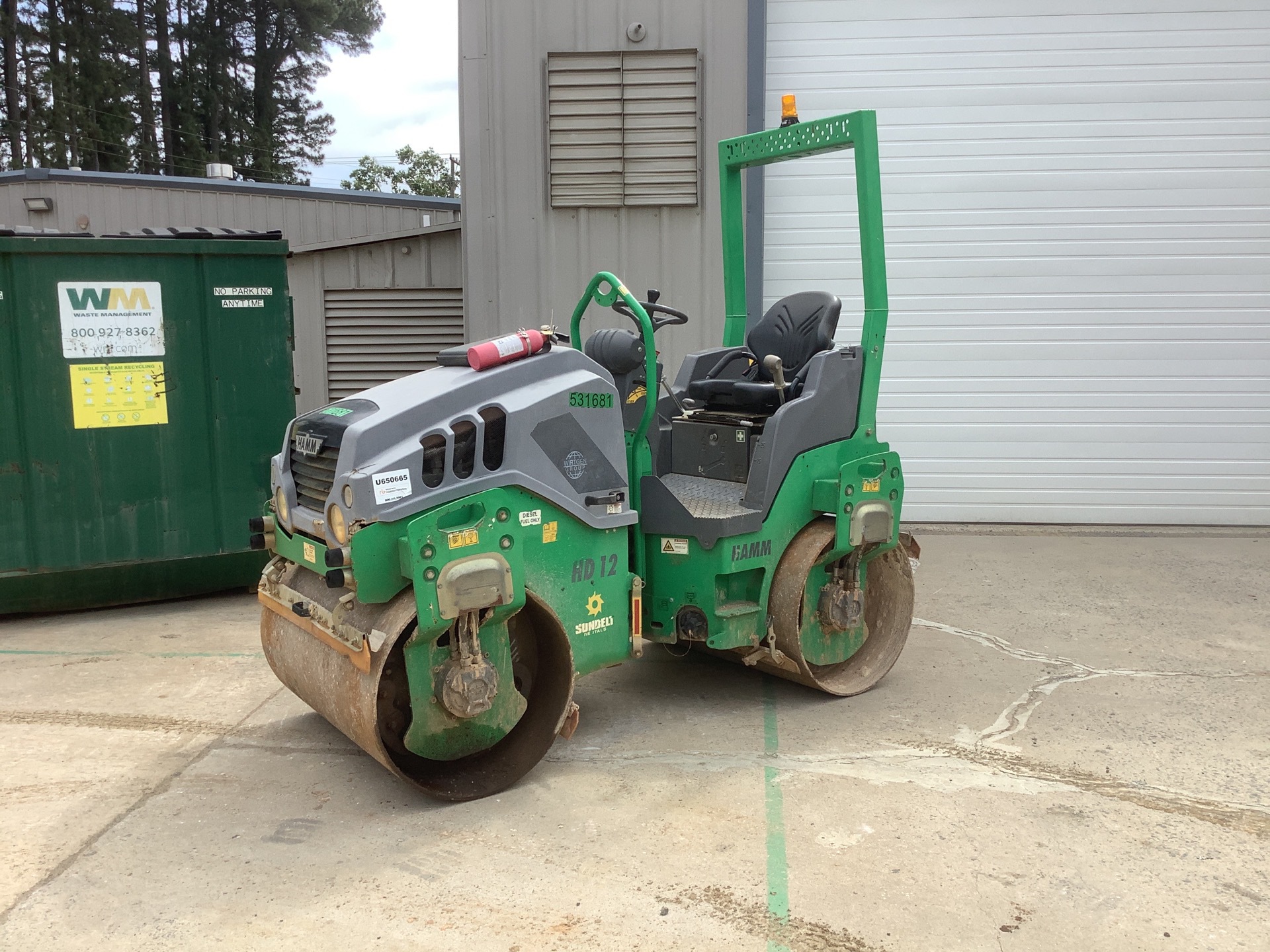 2013 Hamm HD12VV Double Drum Roller