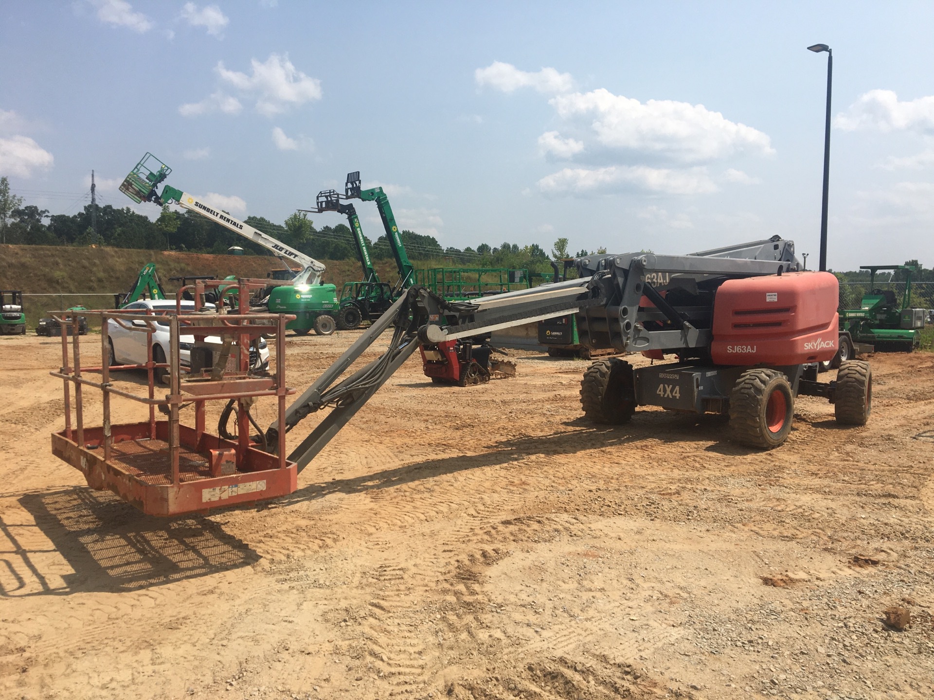 2017 Skyjack SJ63AJ 4WD Diesel Articulating Boom Lift