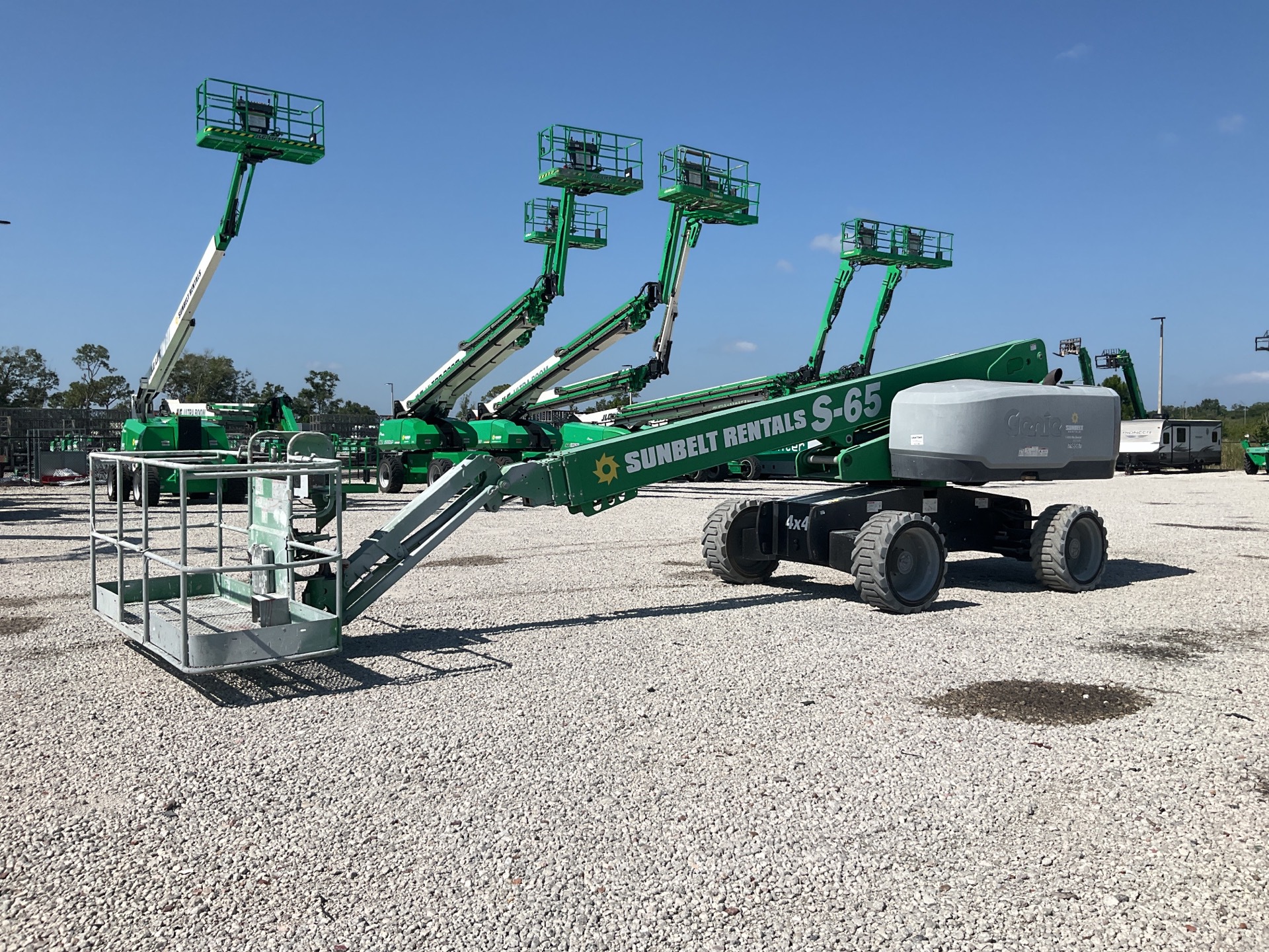 2016 Genie S-65 4WD Diesel Telescopic Boom Lift