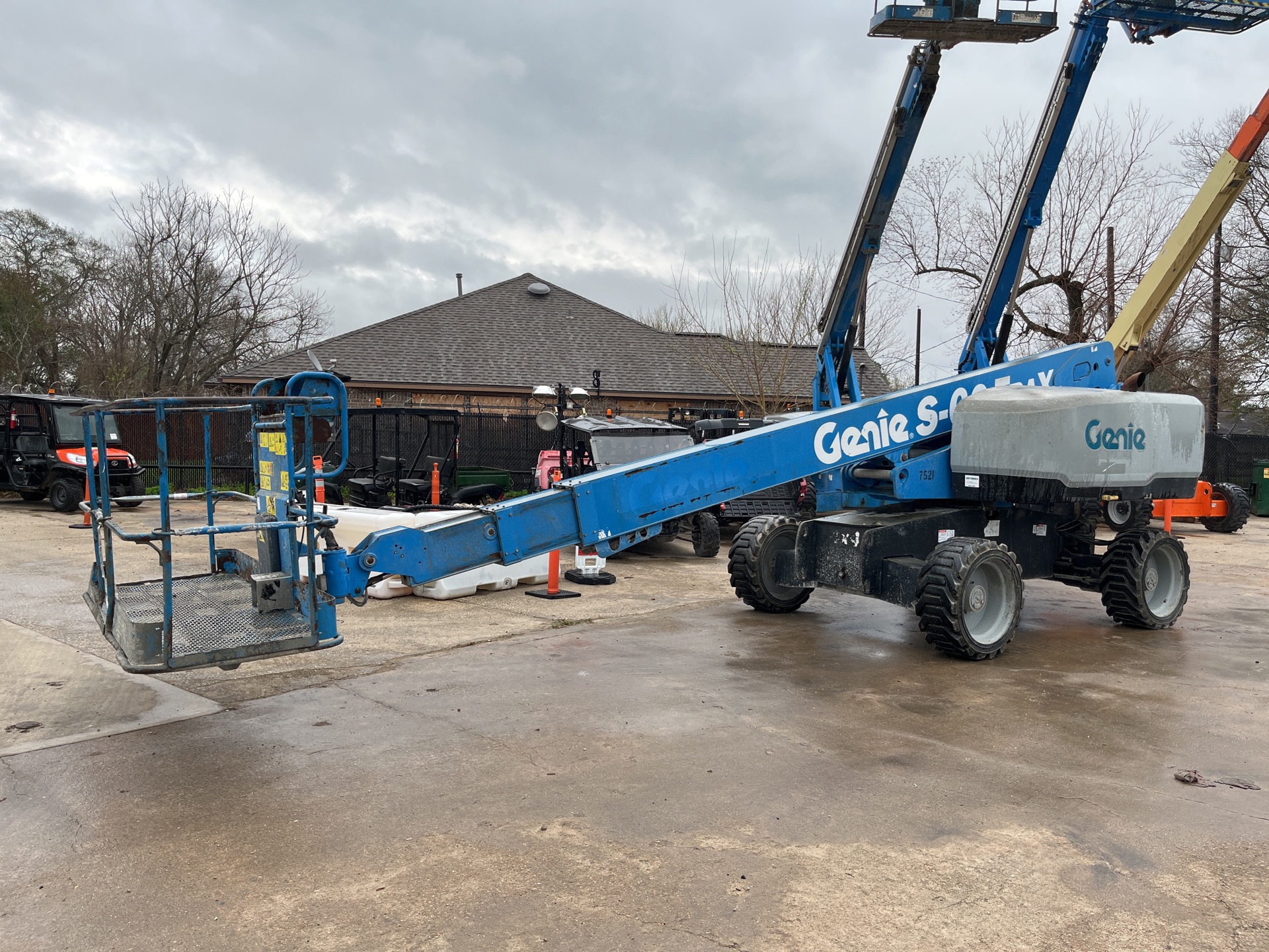2016 Genie S-60X 4WD Diesel Telescopic Boom Lift