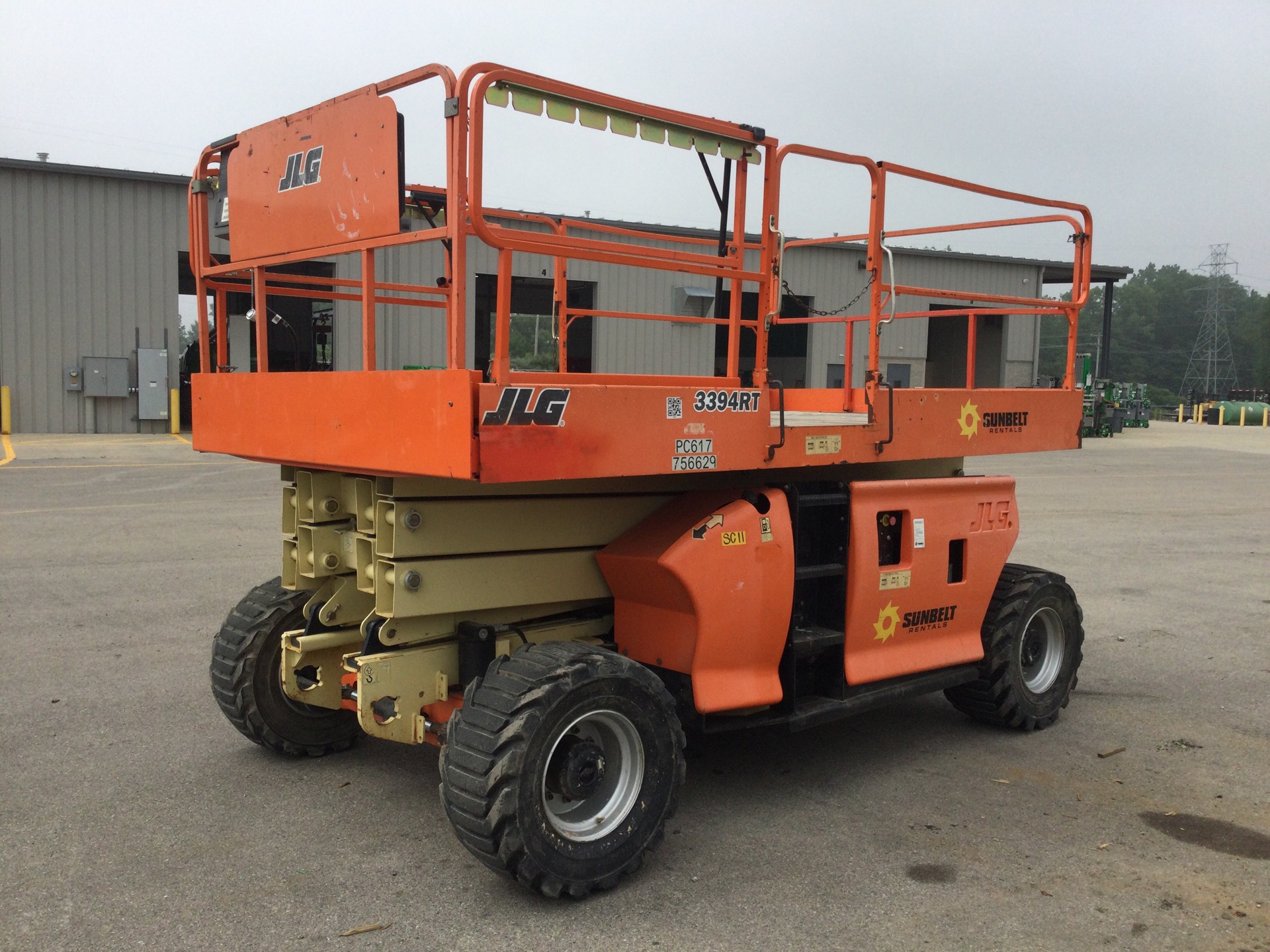 2015 JLG 3394RT Diesel 4x4 Scissor Lift
