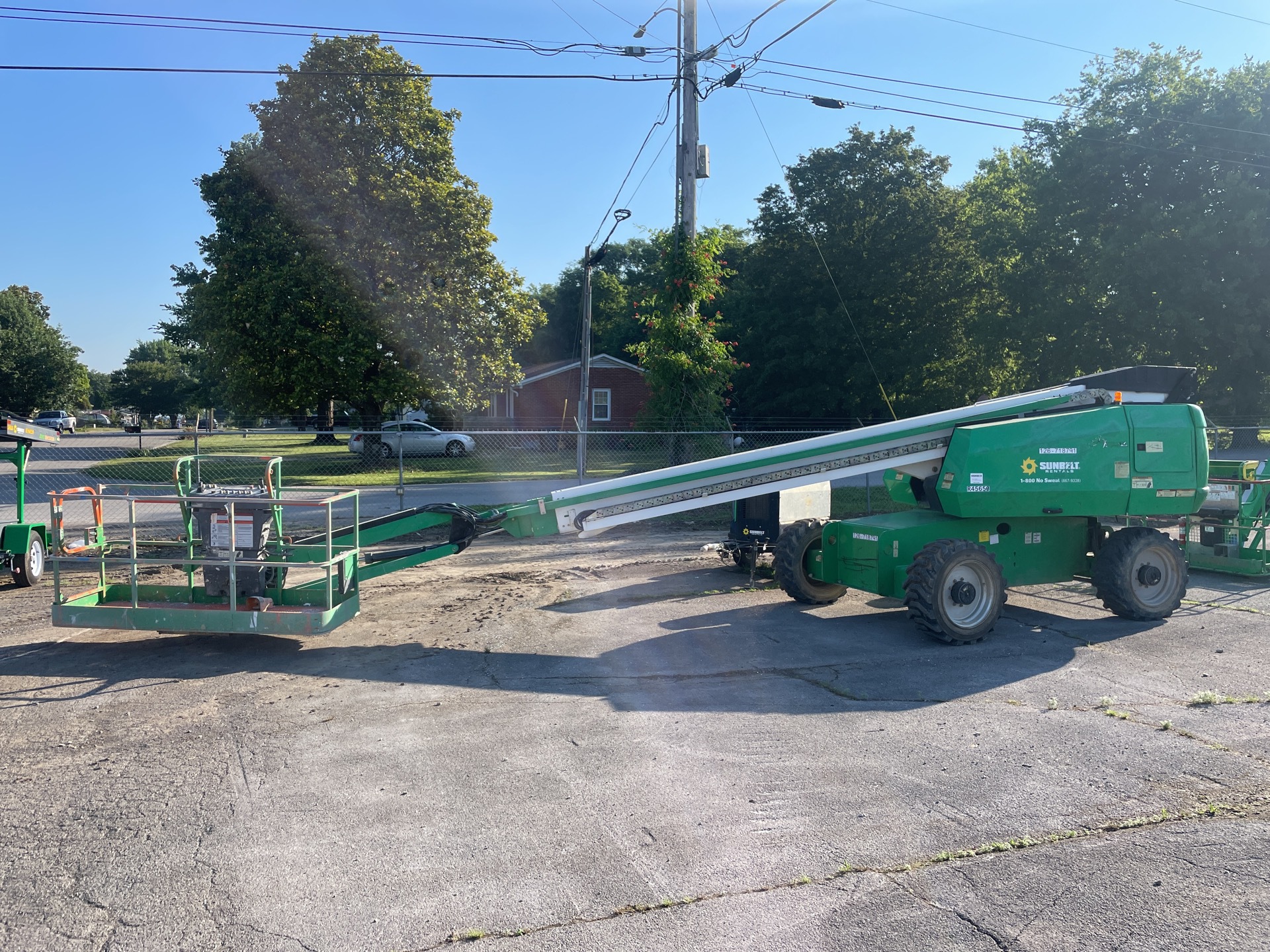 2015 JLG 660SJ 4WD Diesel Telescopic Boom Lift