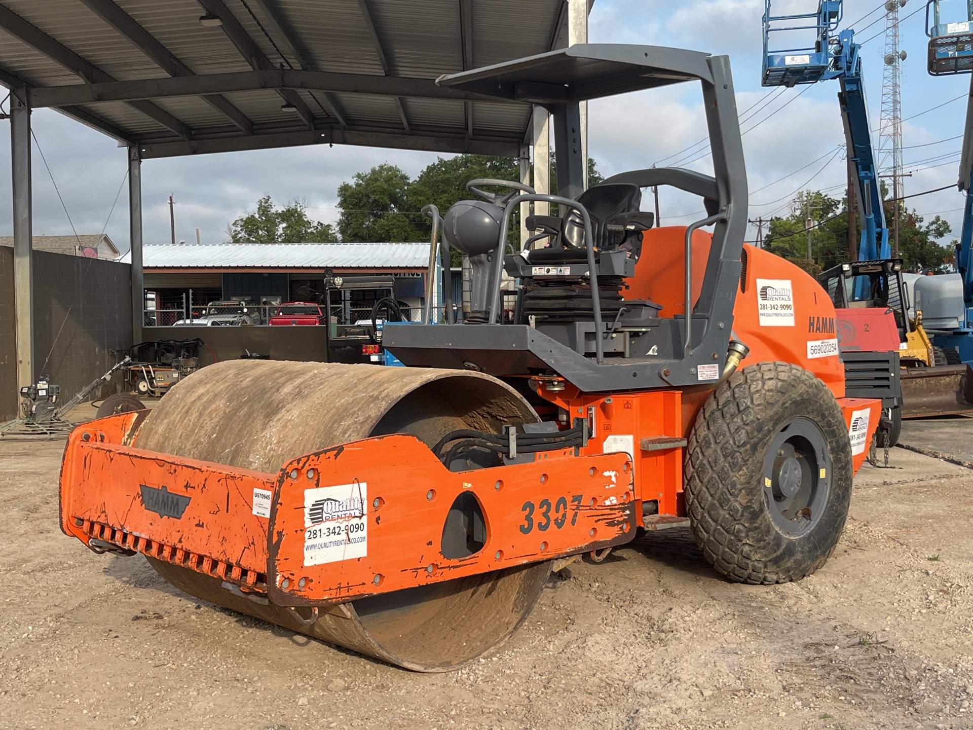 2013 Hamm 3307 Smooth Drum Compactor