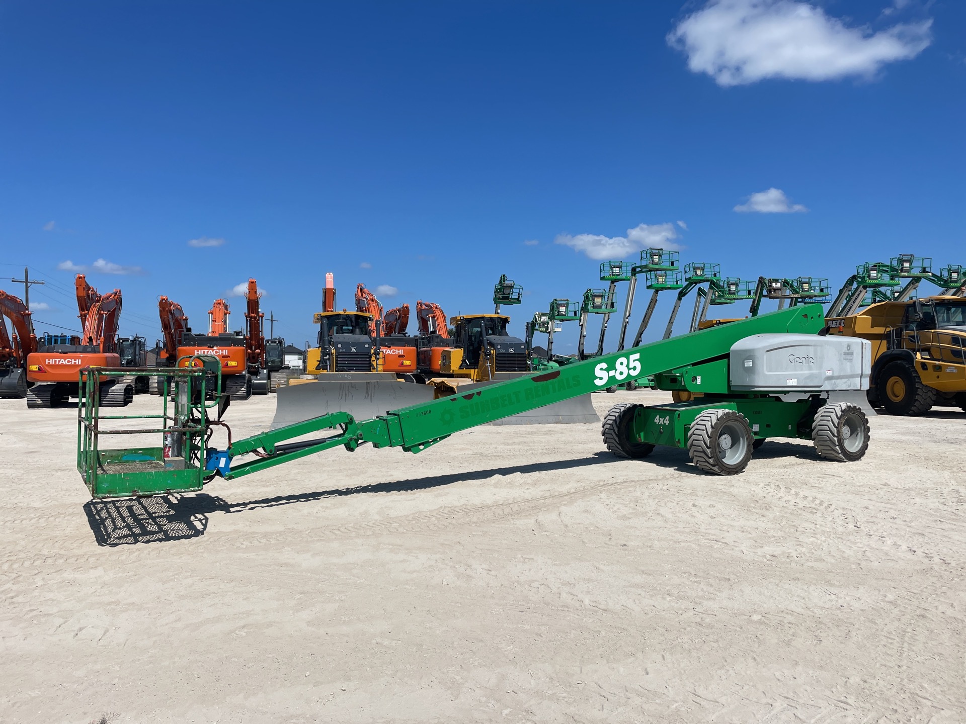 2016 Genie S-85 4WD Diesel Telescopic Boom Lift